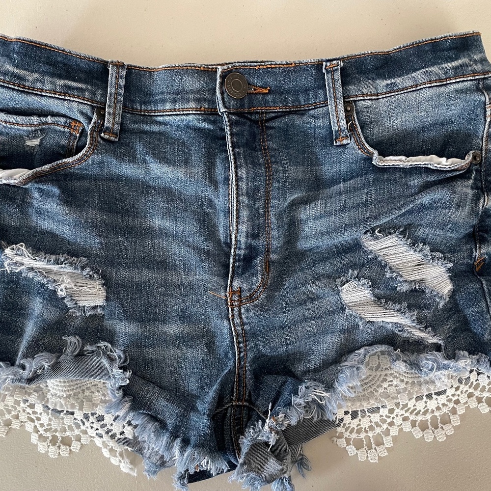 Jean shorts